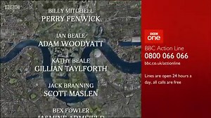 BBC One Audio Promo Over EastEnders Credits (December 25, 2017)