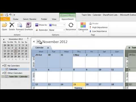 Connecting SharePoint 2010 Calendar to Outlook