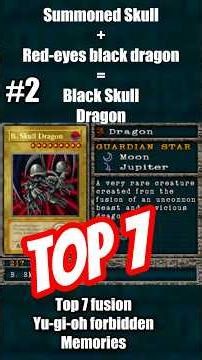 TOP 7 STRONGEST FUSIONS IN YU-GI-OH FORBIDDEN MEMORIES #shorts