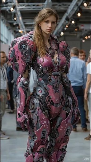 The Color-Changing Core of the Pink Robot at the December Expo