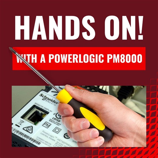 Hands-on with PowerLogic PM8000 Part 1: Test Setup. In this article, we build a 3-phase power metering test setup with a Schneider Electric PM8000. Take a look at it by clicking the link below. https://weare.rs/48UQJQf #Engineering #PowerLogic #Setup | RS DesignSpark