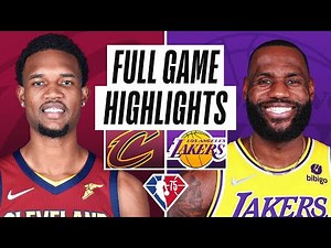 CAVALIERS at LAKERS | FULL GAME HIGHLIGHTS | October 29, 2021