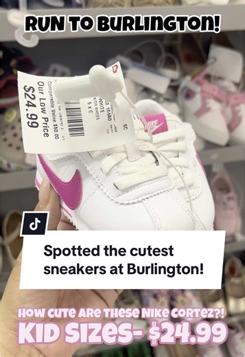 Nike Cortez Sneakers for Kids at Burlington