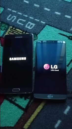 Samsung galaxy note 4 vs LG G3 startup and shutdown