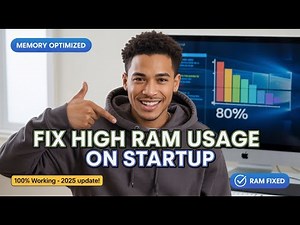 Fix High RAM Usage on Startup in Windows 10/11 (2025) – Memory 50% Used Problem Solved