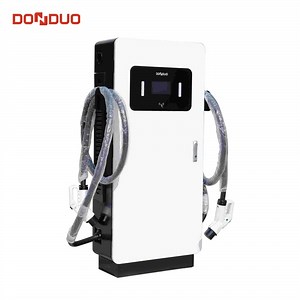 High-Power Commercial EV Fast Charger Station with Dual Guns