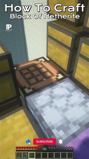 How to Craft Block of Netherite #shorts