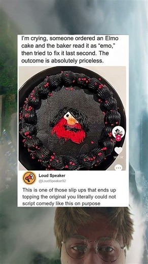 When Your Elmo Cake Order Turns Accidentally Emo