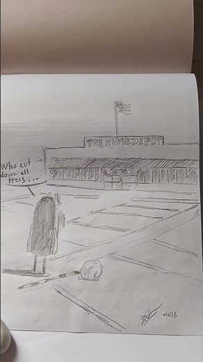 Lorax at a home depot