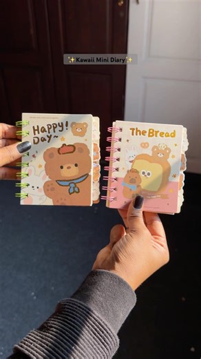 Cutest Mini Diary 🎀🌷✨#kawaii #stationery #stationary #cute #mini #aesthetic #diary