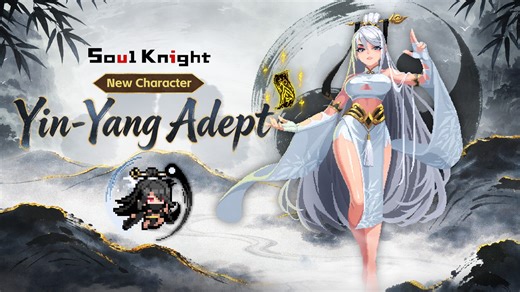 🎉 Soul Knight 9th Anniversary Preview — v8.0.0 The 9th Anniversary is almost here! Feb 8 brings a new hero, skins, and exciting events. 🌟 New Hero — Yin-Yang Adept Master of Yin & Yang energy. Duskbell Talisman launches multiple talismans, Dawnflare Fist dashes through enemies dealing AoE damage. ✨ Comes with a new skin — Draconess Glacinder — launching at the same time! 🗓️ 9th Anniversary Sign-In (Feb 8 – Mar 8) 28 days of rewards including Fish Chips, premium hero, premium skin, blue coins,