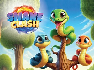 Play Snake Clash | Free Online  Games. KidzSearch.com