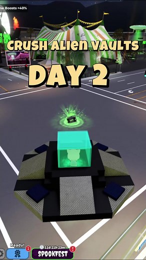 Exploring Alien Vaults in Roblox Driving Empire!