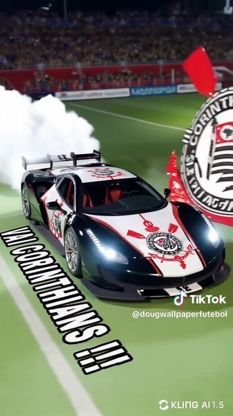 Papel de Parede Animado Estilo Corinthians 3D 4K