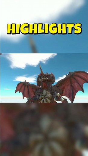 Dinosaurs vs Kaiju Highlights | ARBS Showdown #shorts #gaming