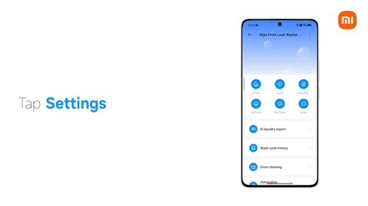 Want to know how to update the firmware version of Mijia washing machine ？ Simply watch this useful #XiaomiSupportTips to know how to use it. | Xiaomi Support
