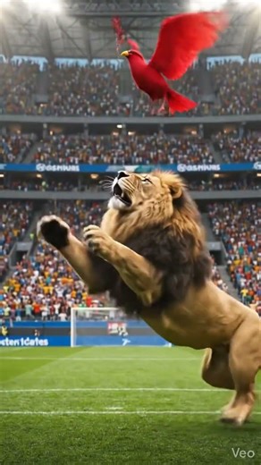 Lion Hunts the Red Bird in Liverpool! 🦁⚽ Road to Quarter Finals