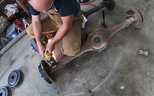 Low Buck 1956 Chevy LS Swap Part 5: Getting The Rear In, Finishing Up The Brakes, And Some Details Before Going For A Ride! - BangShift.com
