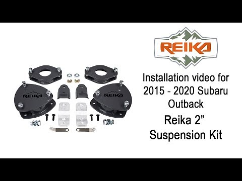 REIKA CUV Lift Kit for Subaru Outback 2015-2021 - Installation Guide