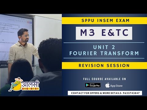 The Ultimate M3 Crash Course: Fourier Transforms for E&TC Unit 2! | SPPU INSEM EXAM | Rounak Sir