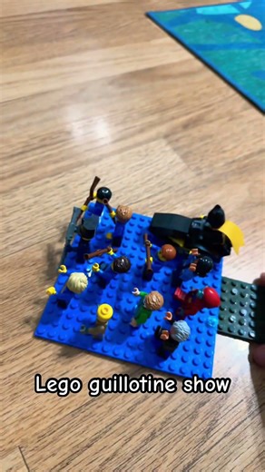Lego guillotine show