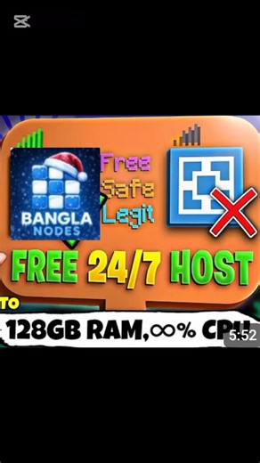 Free Minecraft Server Hosting 😱 | Free Bot Hosting 24/7 🔥#freeminecraftserver#shorts
