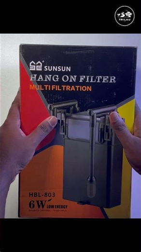 SunSun HBL-803 Filter Review | Best Budget Hang-On Filter for Aquariums | TRILAU