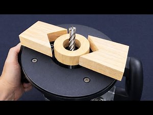 New Invention | Circular Jig for Handheld Router | Round Curved Wood 99% Woodworkers Don’t Know
