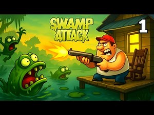 "Swamp Attack Walkthrough | Can I Survive All Levels? | KAI Gaming