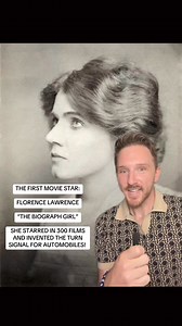 Revisiting the woman known as The First Movie Star… Florence Lawrence aka The Biograph Girl! #oldhollywood #silentfilmstar #silentfilm #florencelawrence | John Joseph