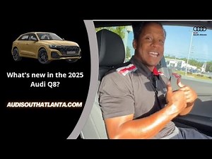 What are the new features in the Audi 2025 Q8 SUV
