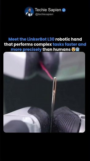 Meet LinkerBot L30 Robotic Hand That’s Faster and More Precise Than Human Fingers 🤯🤖