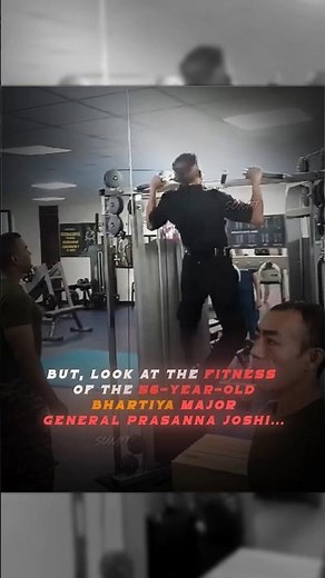 उम्र पे मत जाना 🇮🇳🥶 || Maj. Gen. Prasanna Joshi || Indian Army Sigma Status || #shorts #viralshorts