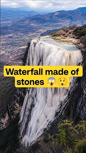 Hierve el Agua: Mexico’s Waterfall Made of Stone #Shorts #Mexico #Nature