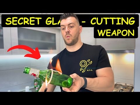 How to Cut Glass Bottles Using Fire Like a Pro!