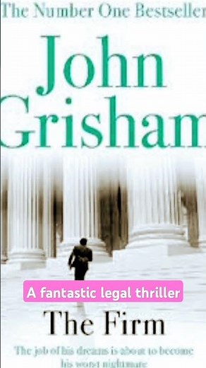The Firm by John Grisham #book #bookstagram #booktube #booktok #books #booklover #read