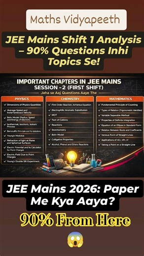 JEE Mains 2026: Ye 1 List Tumhe Rank Dila Sakti Hai 😳🔥| JEE MAINS & ADVANCED 2026 #viral #shorts