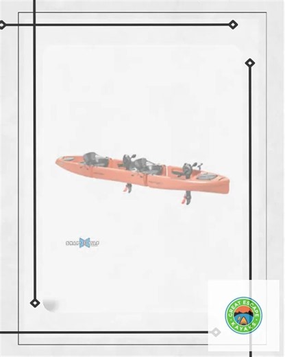 Caipirinha Angler Tandem – Modular Sit-on-Top Fishing Kayak