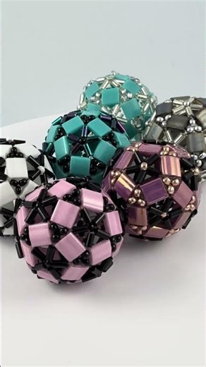 Beautiful Beaded beads! #beadingtutorial #diyjewelry