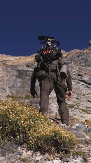 You fall, you die. Archery mountain goat hunt. Full story on Gritty Films Youtube