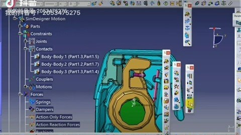 simdesigner adams catia 动力学 扭簧设计计算