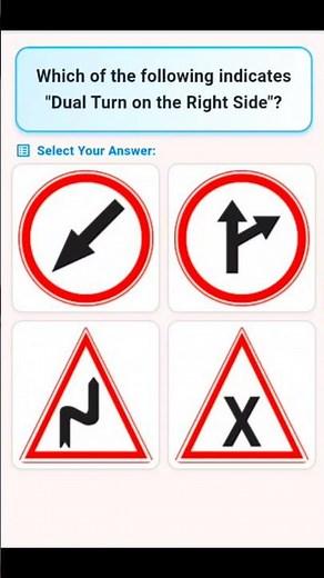 Driving Test: Traffic Signs Quiz