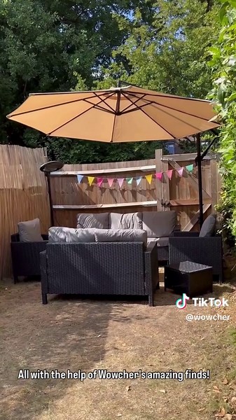 ✨ Transform your garden with Wowcher Finds! From stylish 8-seater rattan patio sets to handy parasols and outdoor heaters – we’ve got everything to level up your outdoor space. 🌿☀️ 🛒 Browse the full range at the link in bio! #WowcherFinds #GardenMakeover