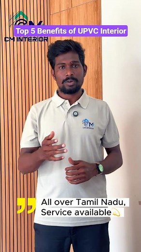 Top 5 Benefits of UPVC Interiors | Best Service in Pallipalayam, Erode, Coimbatore & Namakkal