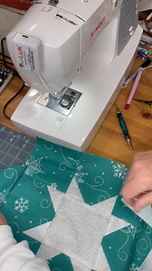 Video tutorial for a star charm pack block. Easy and suitable for a beginner. #charmpack #charmpackblock #star complete video is on our YouTube channel. | Sister Of The Divide