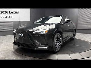 NEW Lexus 2026 RZ 450E | AWD | Luxury