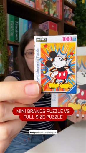 Karen Puzzles on Instagram: "New filming background unlocked ✨ #jigsawpuzzles #puzzles #satisfying #satisfyingvideo #minibrands #ravensburger"