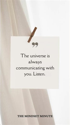 The Universe Has a Secret Message for You