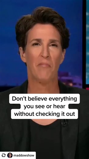 @maddowshow Rachel Maddow points out that the new, artificial intelligence-generated fake news is more convincing to a lot of people, and laments that "A.I. slop" is ruining the quality and usefulness of a lot of online tools and communities. Watch clips of the Rachel Maddow Show at MSNBC.com/Rachel. | Pittsburgh Lesbian Correspondents