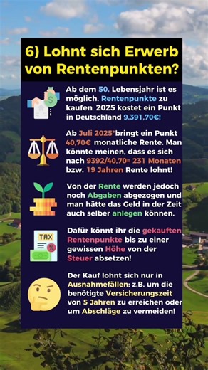 Mehr Rente kaufen: Lohnt sich das?